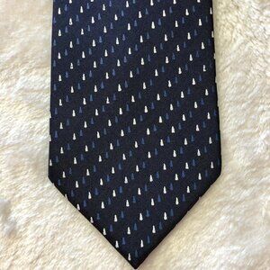 Vanzon Blue Silk Tie